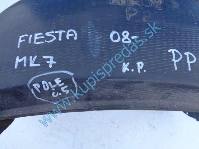 pravý predný podblatník na ford fiestu MK7, 